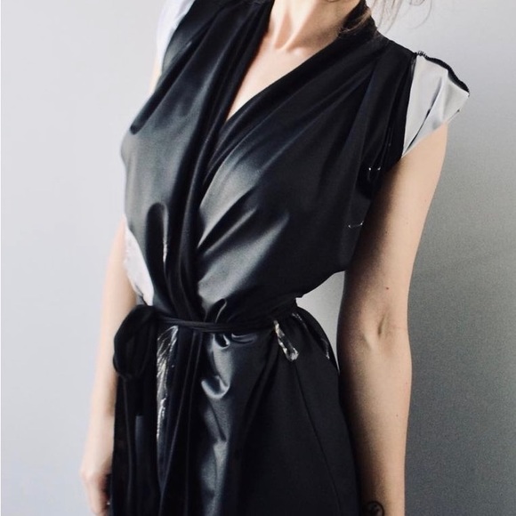 Silver Sage Short Robe in Silky Knit - Picture 2 of 6